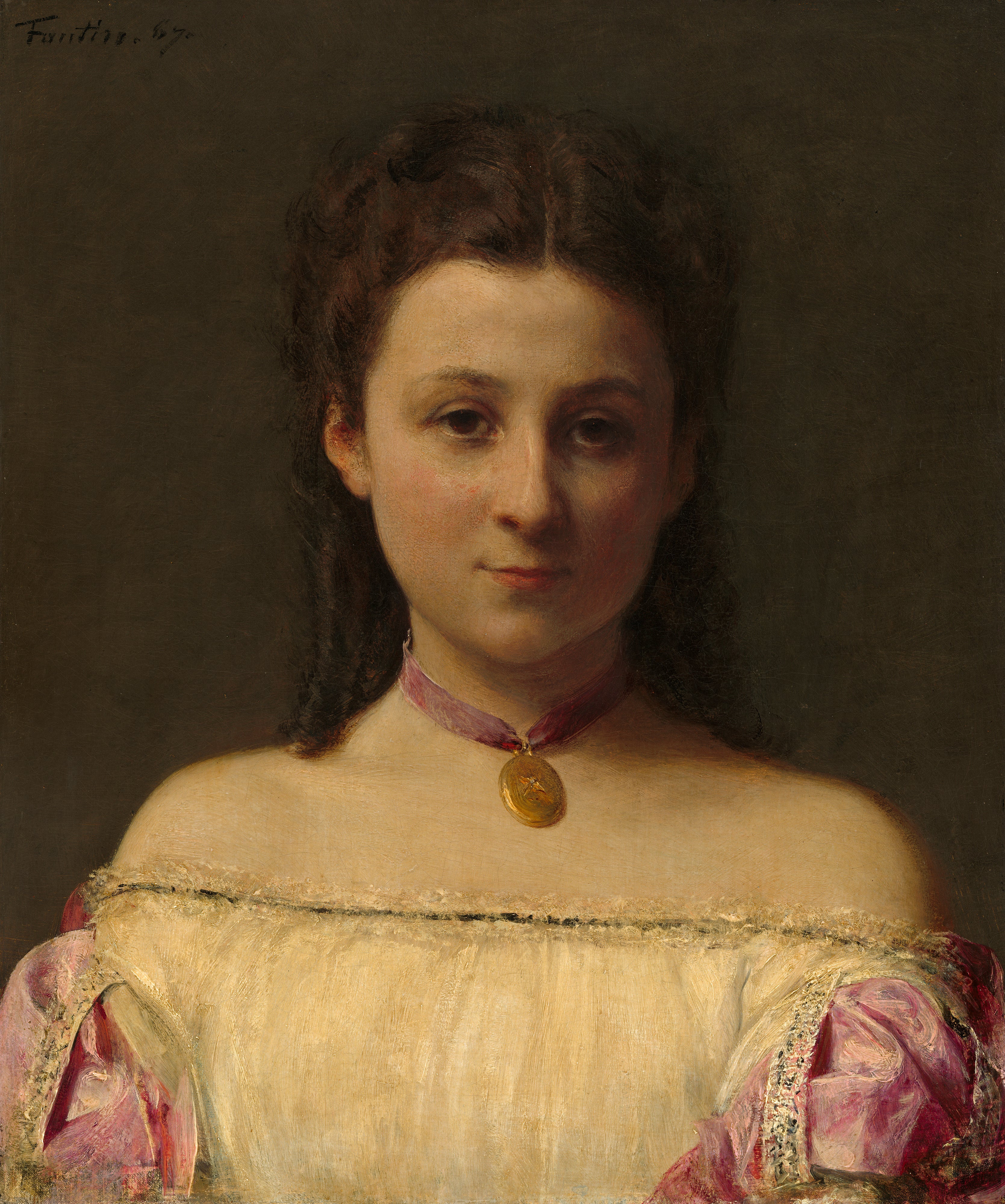 Mademoiselle de Fitz-James - Henri Fantin-Latour