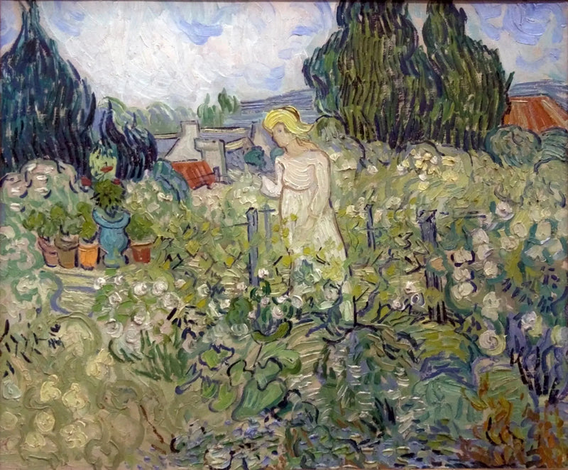 Bahçedeki Mademoiselle Gachet - Vincent van Gogh