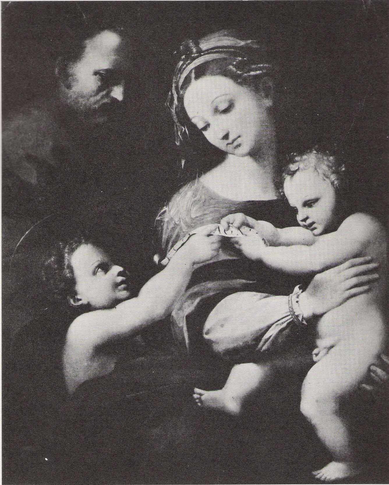 La Madone de Bogota (Vierge à l'Enfant) - Raphaël Sanzio
