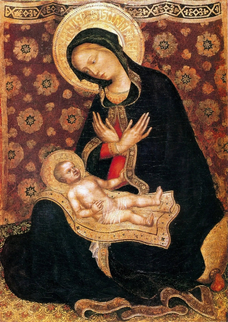 Alçakgönüllülük Madonası - Gentile da Fabriano
