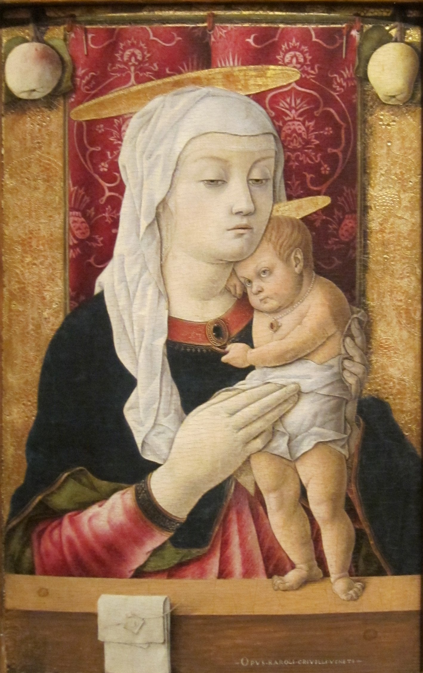 Madone Huldschinsky - Carlo Crivelli image 1 tableau peint à l’huile sur toile