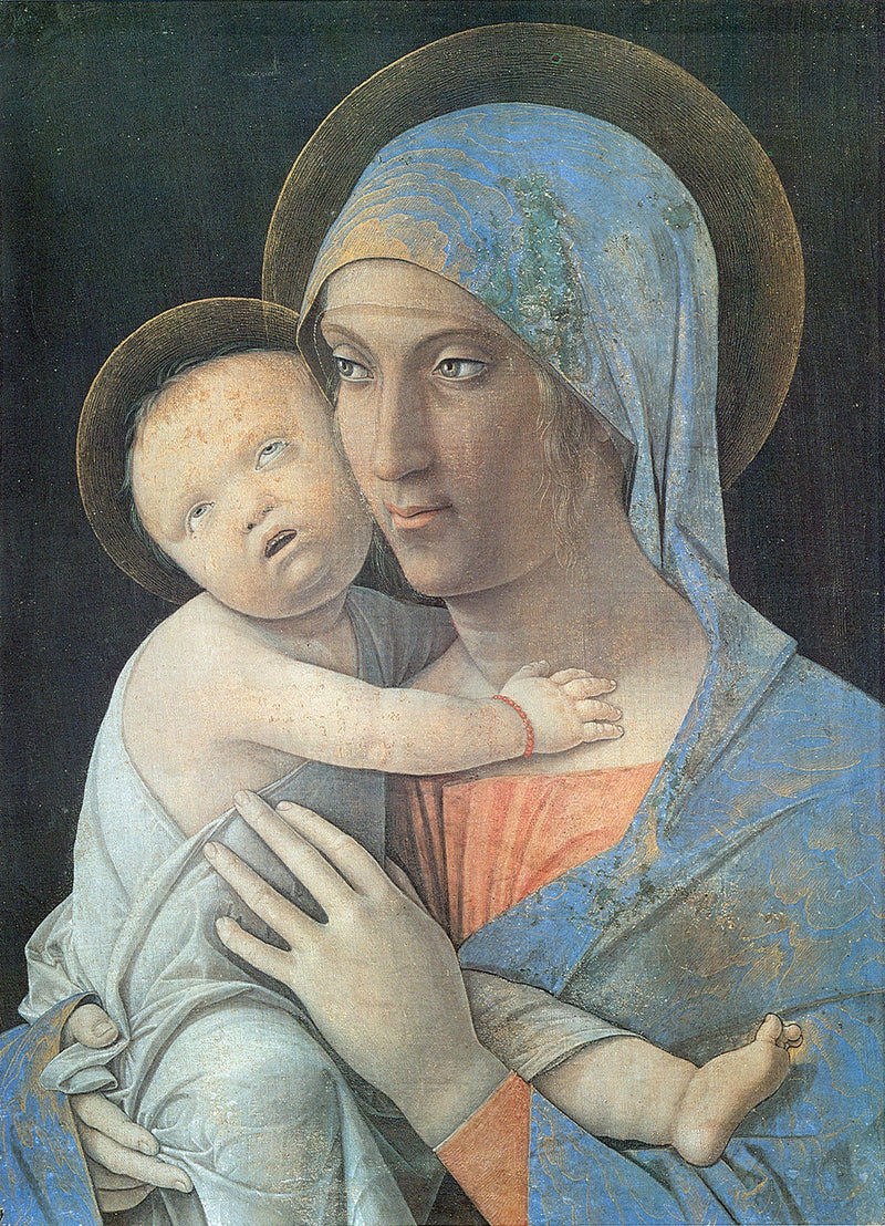 Madonna avec Bambino tablo - Andrea Mantegna