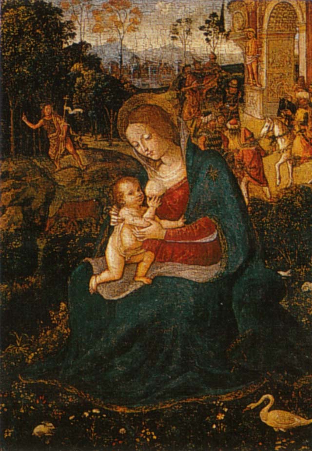 Madonna del Latte - Pinturicchio