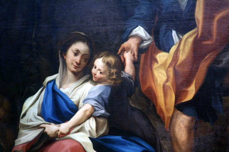 Madonna della Scodella (Correggio'ya göre) (detay) - Anton Raphael Mengs