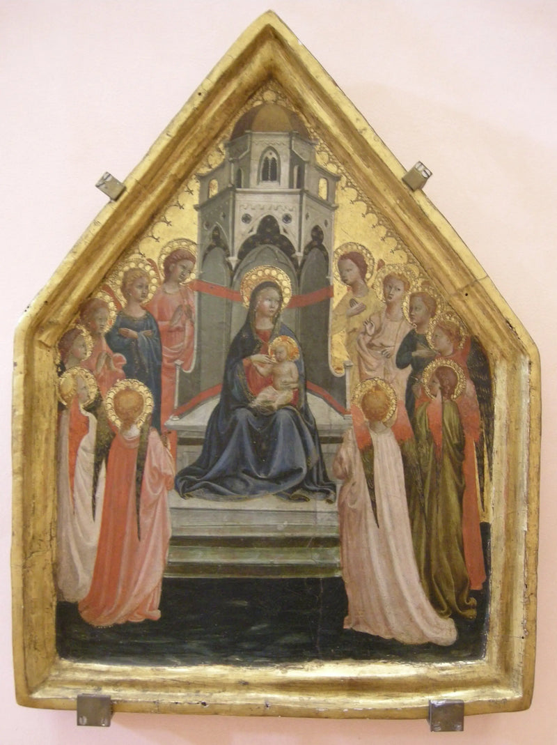 Maesta ile on iki melek - Fra Angelico