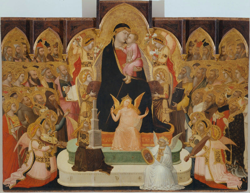 Massa Marittima Maestâsı - Ambrogio Lorenzetti