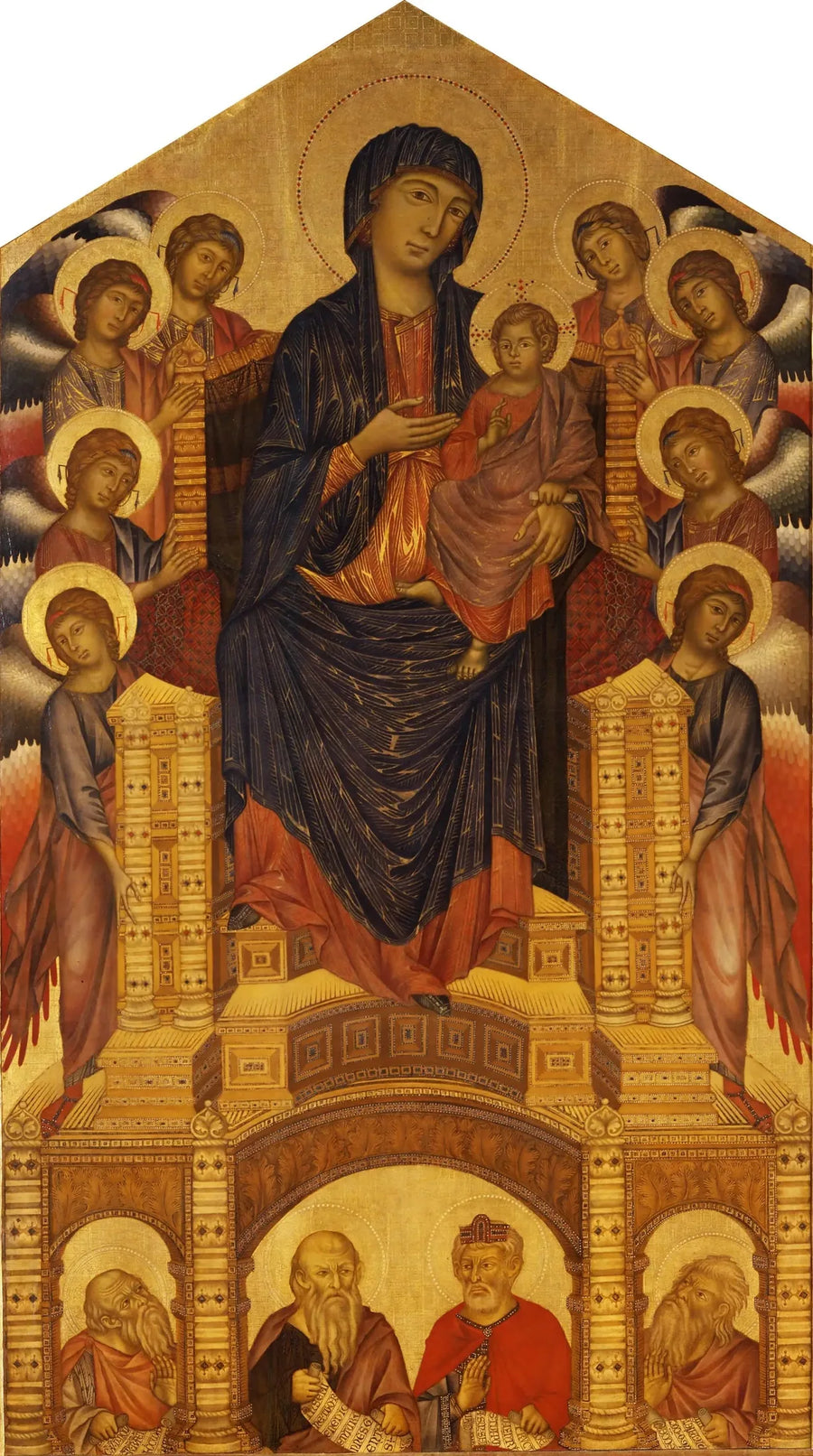 Santa Trinita Maestası - Cimabue