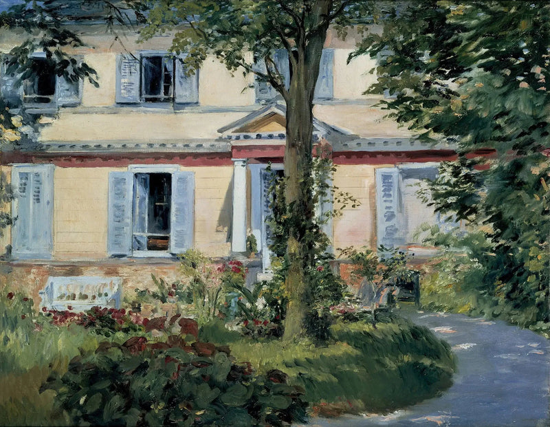 Rueil'deki Ev - Édouard Manet