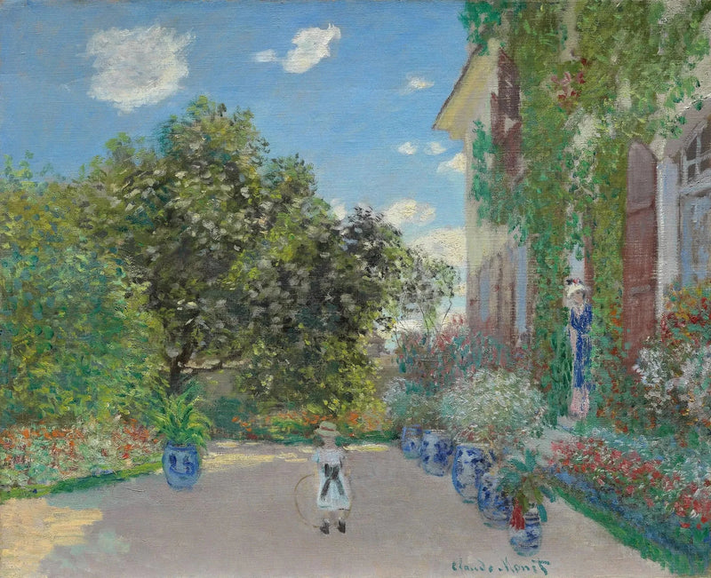 Argenteuil W284'teki Sanatçının Evi - Claude Monet