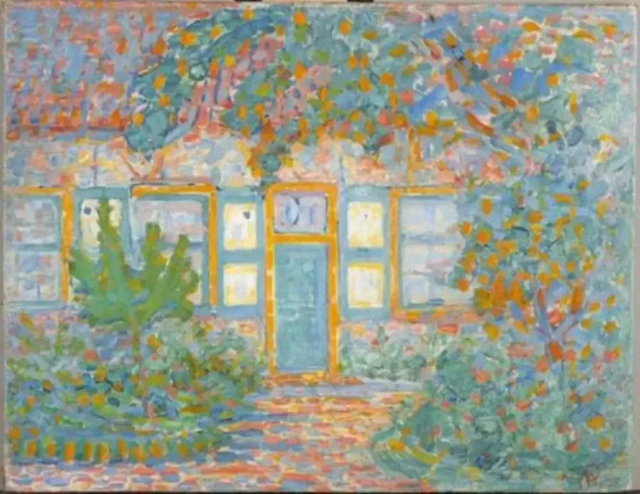 Güneşli Ev - Piet Mondrian