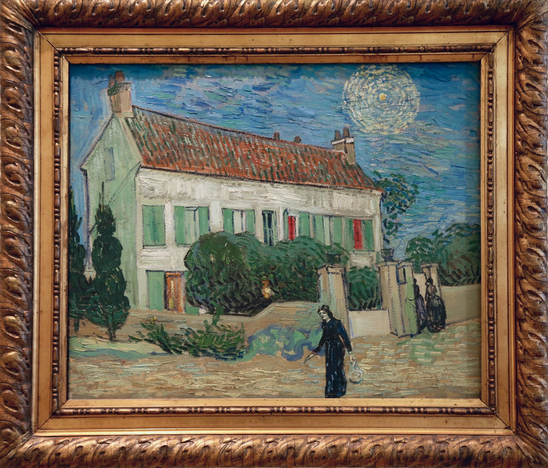 Beyaz Ev, gece - Vincent van Gogh