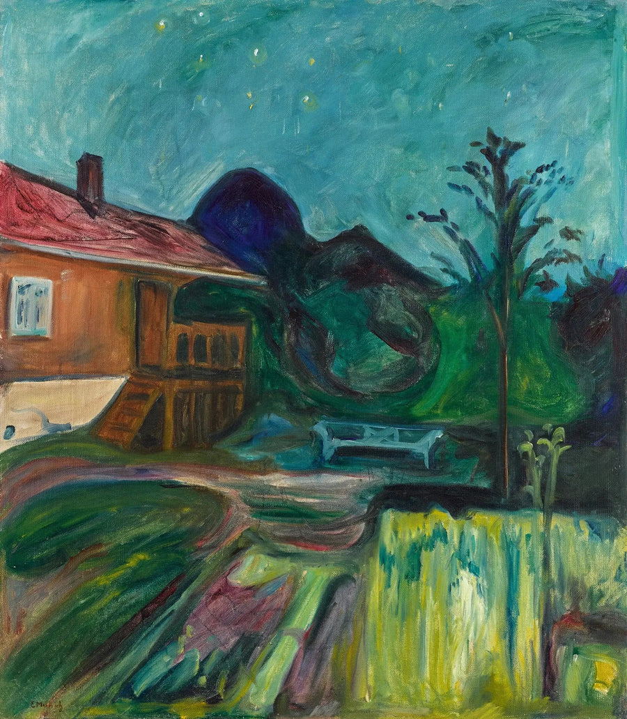 yaz gecesi evi - Edvard Munch