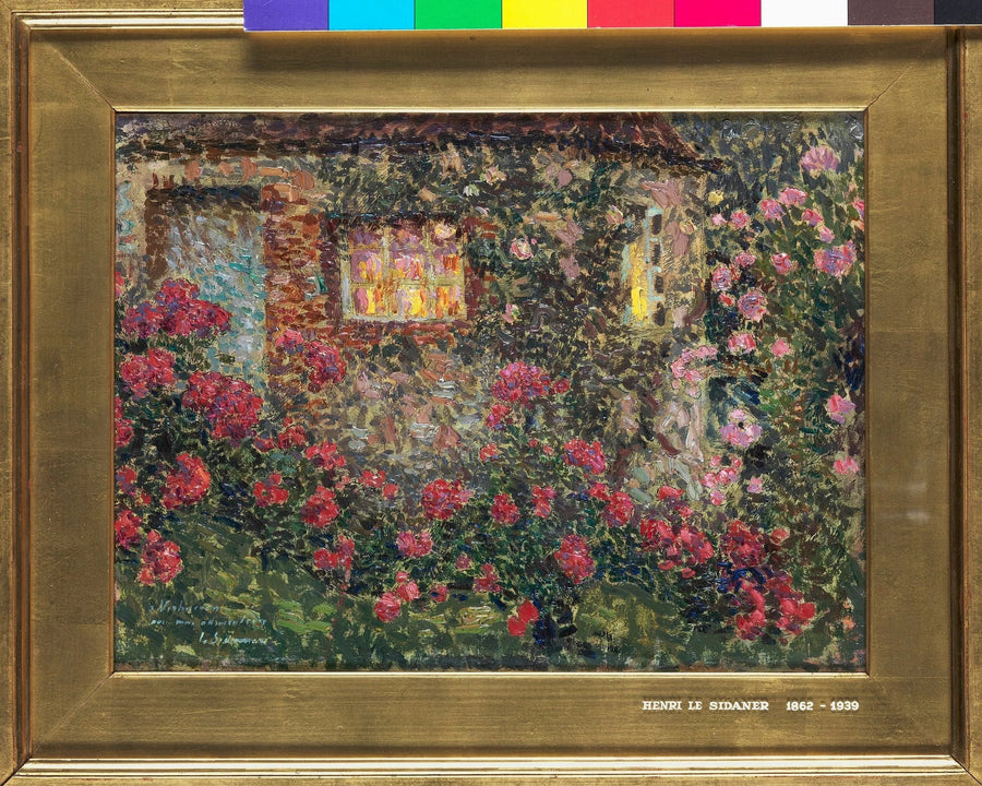 Kır Evi ve Güller Arasında - Henri Le Sidaner