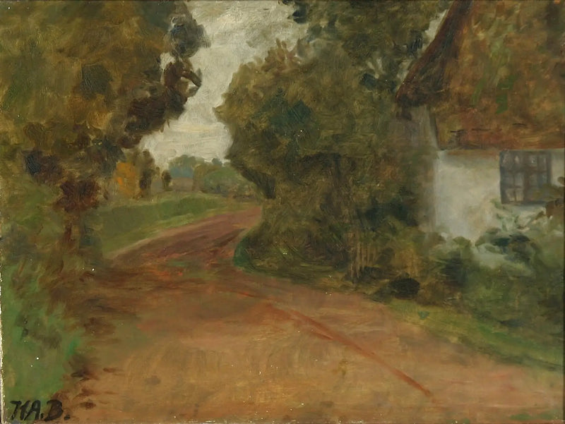 Brendekilde köyünde büyükannenin evi - H. A. Brendekilde