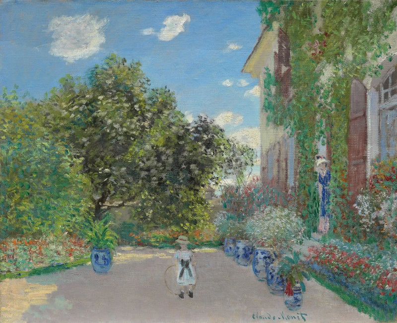 Argenteuil'deki sanatçının evi - Claude Monet