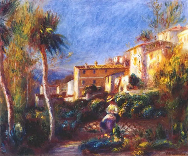 Cagnes'deki Postane - Pierre-Auguste Renoir