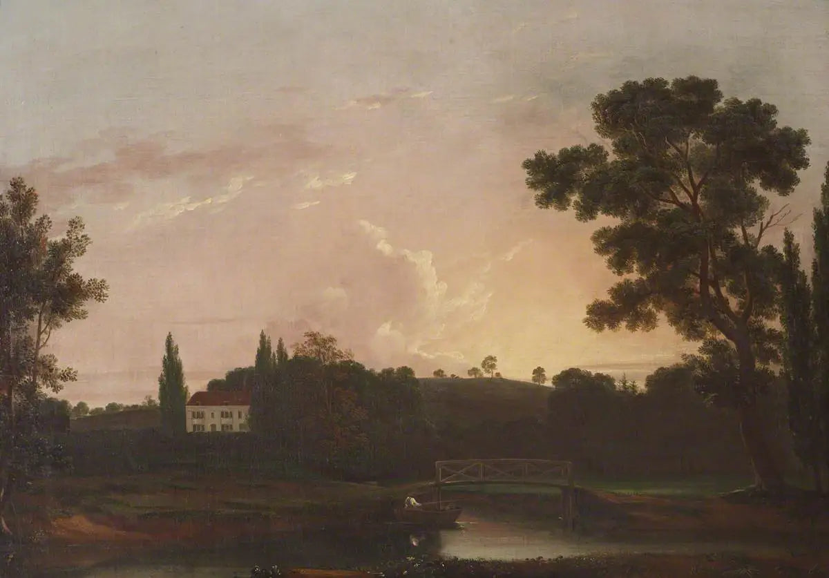 Maison Lamarsh Lamarsh Essex - John Constable - Alpha Reproduction