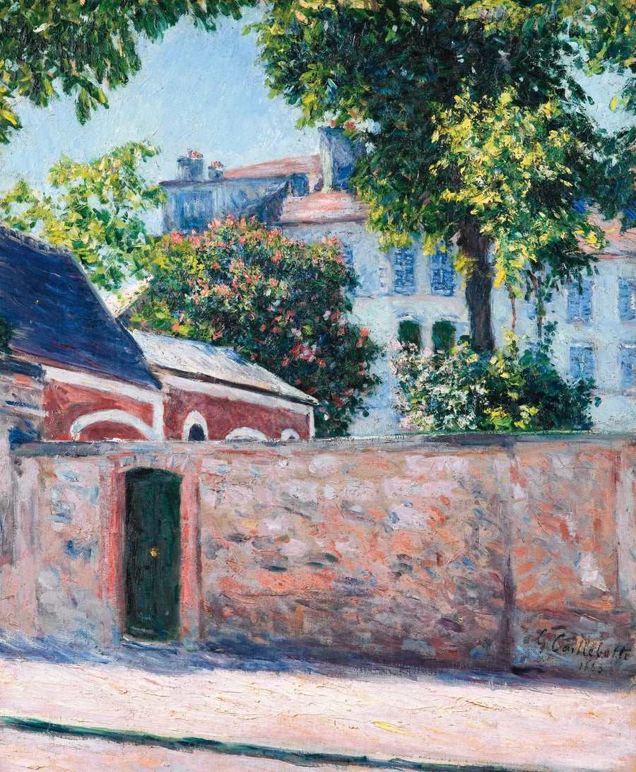 Argenteuil'deki Evler - Gustave Caillebotte