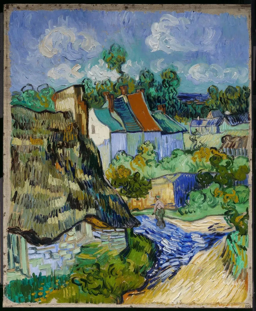 Auvers'teki Evler - Vincent van Gogh