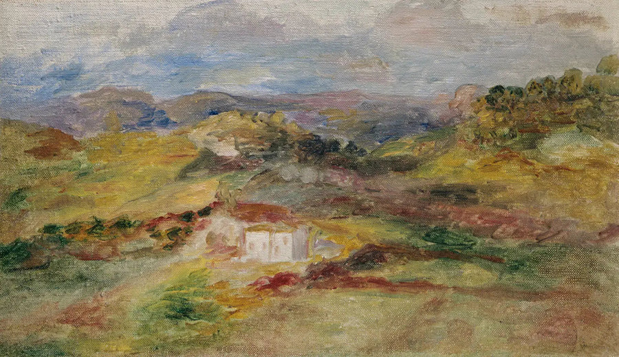Cagnes'deki Evler - Pierre-Auguste Renoir