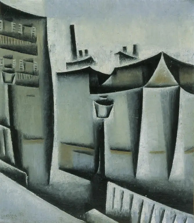 Paris'teki Evler - Juan Gris