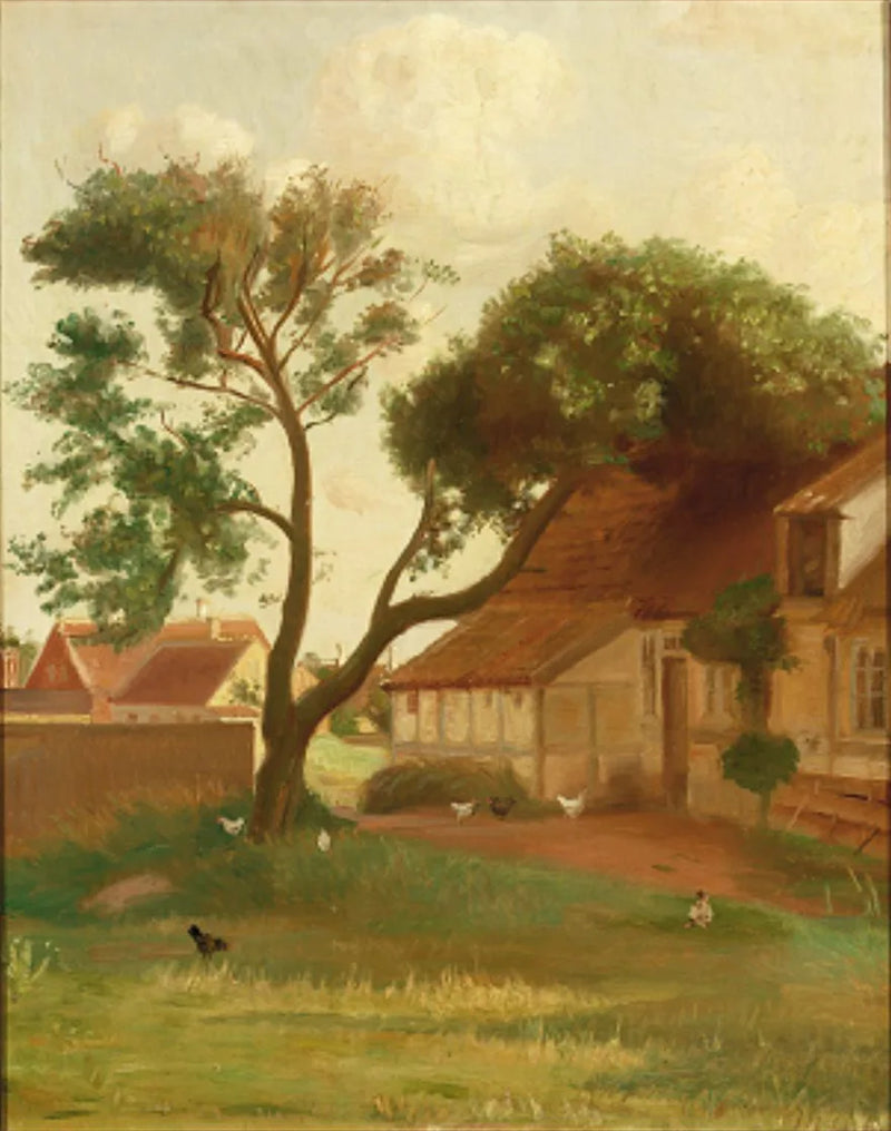Skagen Evleri - Michael Peter Ancher