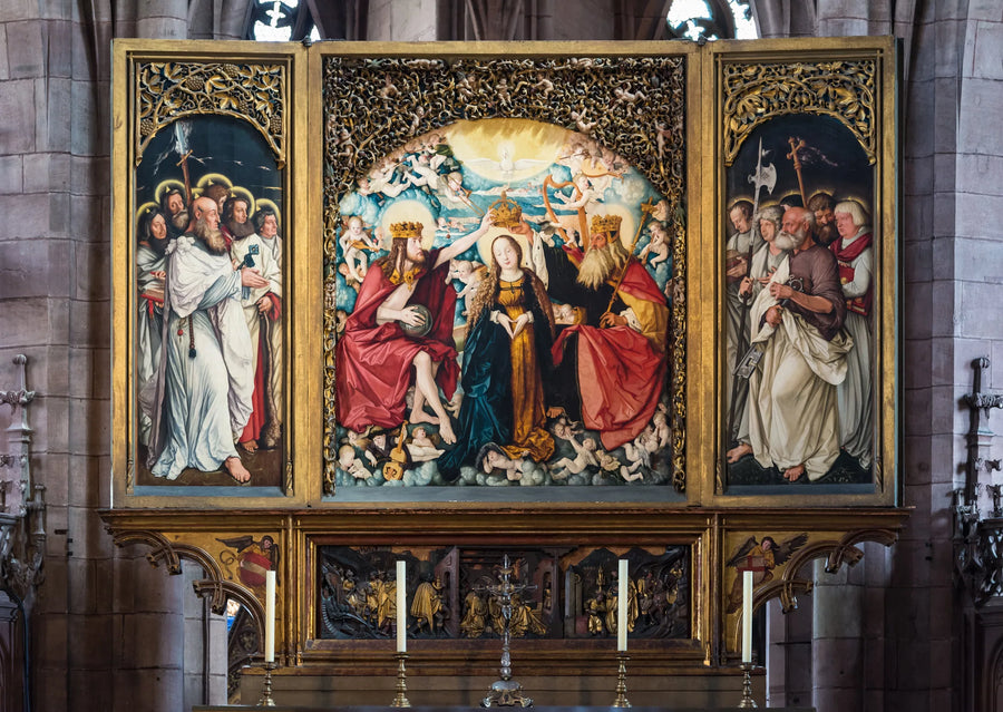 Fribourg Notre-Dame Katedrali Ana Altarı - Hans Baldung Grien