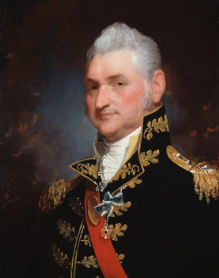 Major-general Henry Dearborn - Gilbert Stuart