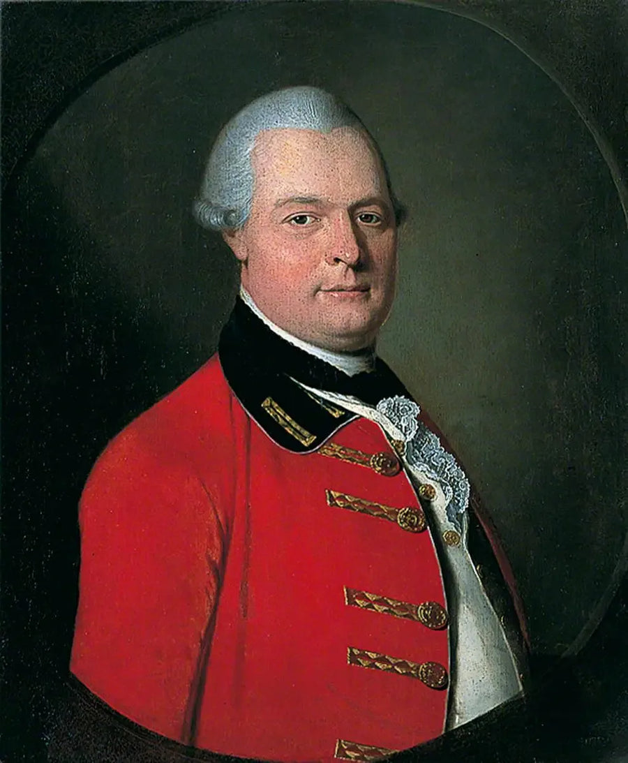 Majör George Leathes, Kraliyet Süvarileri - John Singleton Copley