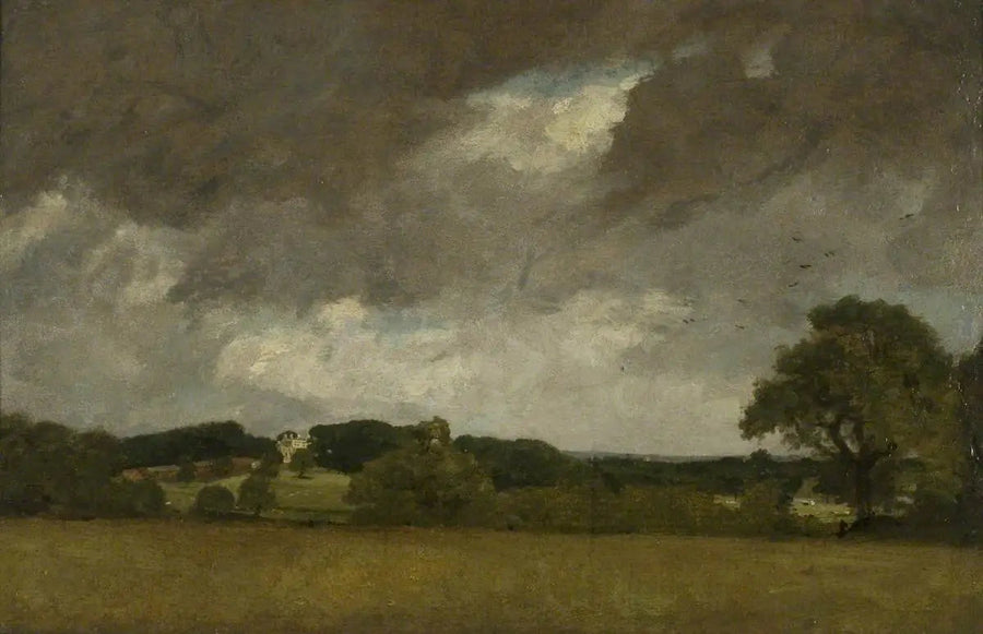 Malvern Hall Güneybatıdan Görünüm - John Constable