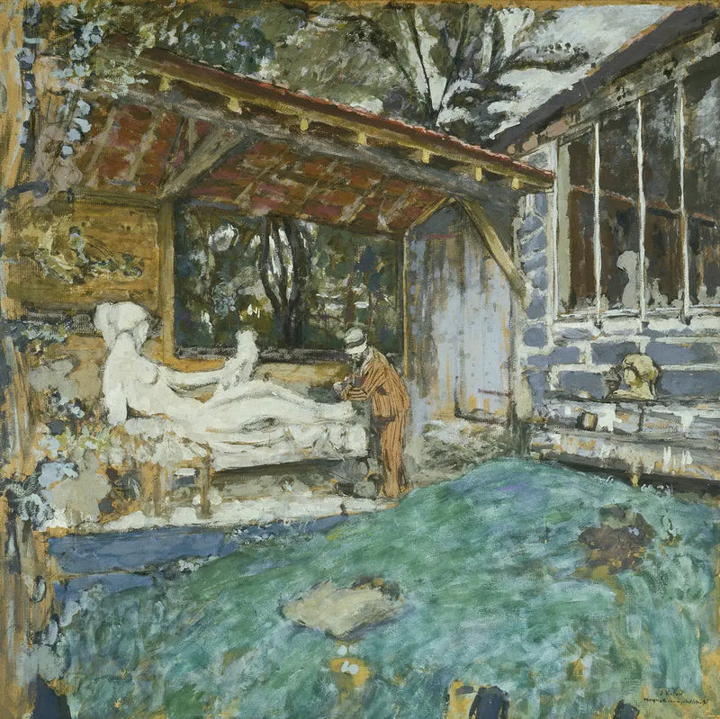 Maillol portresi için maket - Édouard Vuillard