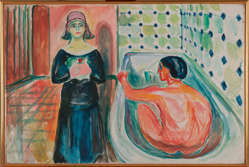 Marat Banyoda ve Charlotte Corday - Edvard Munch