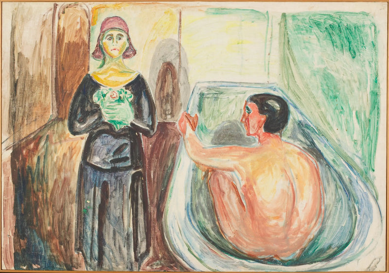 Marat Banyoda ve Charlotte Corday - Edvard Munch