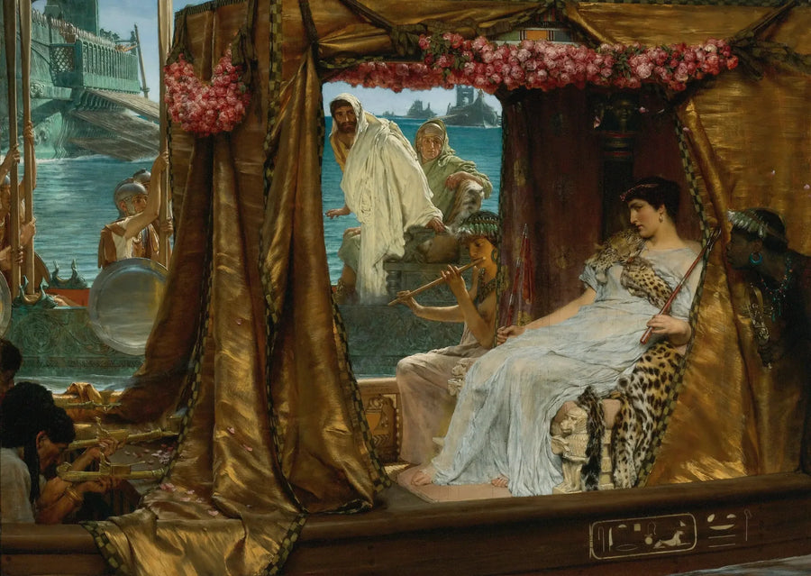 Marc Antoine ve Kleopatra - Lawrence Alma-Tadema