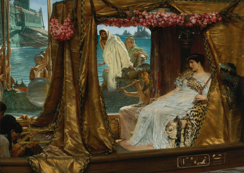 Marc Antoine ve Kleopatra - Lawrence Alma-Tadema
