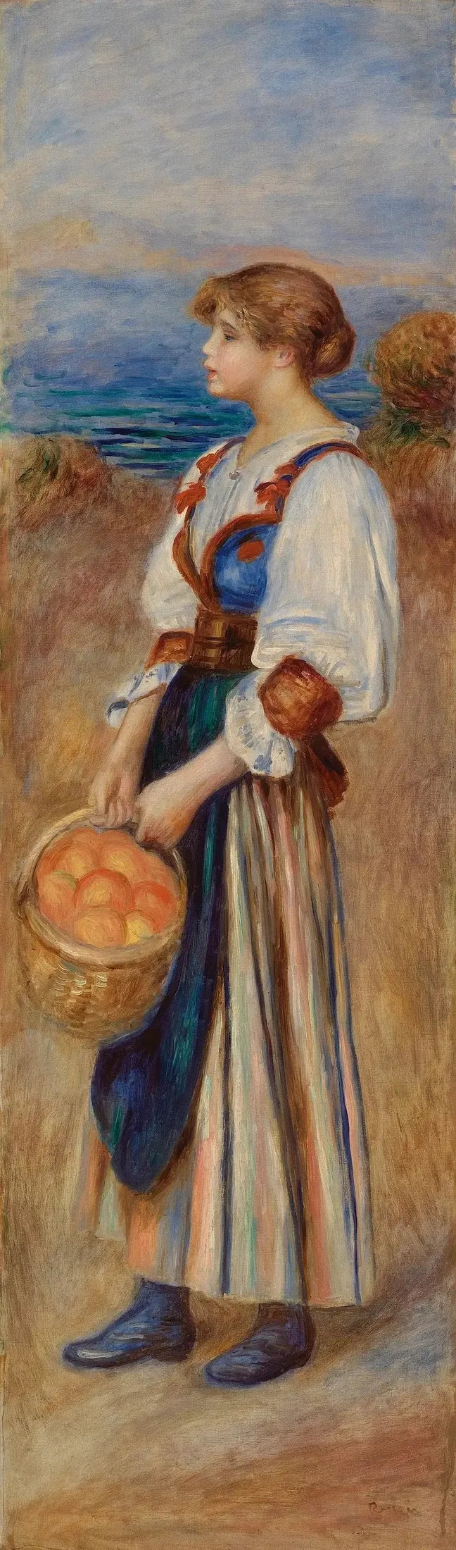 Portakal Satıcısı - Pierre-Auguste Renoir