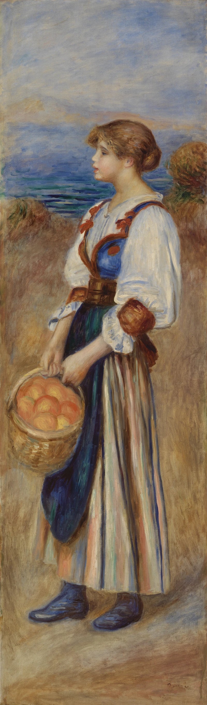 Portakal Satıcısı - Pierre-Auguste Renoir