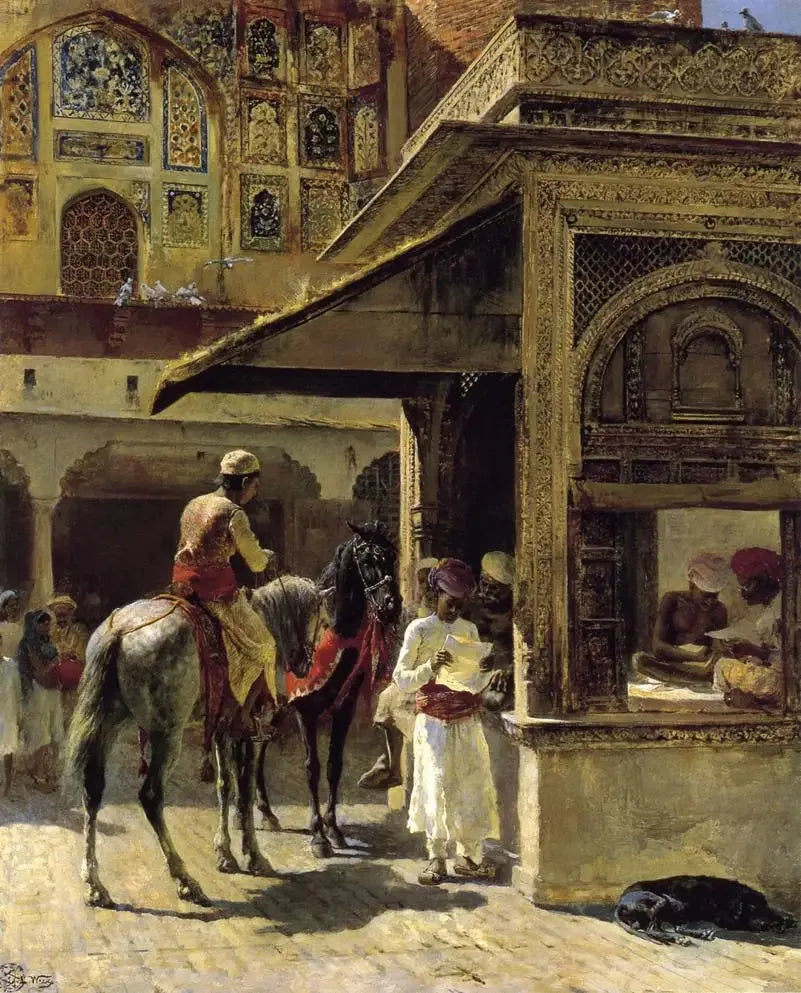 Hindu tüccarlar - Edwin Lord Weeks
