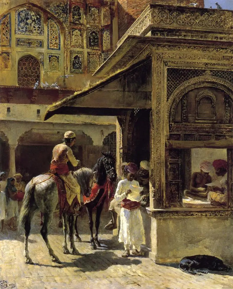 Hindu tüccarlar - Edwin Lord Weeks