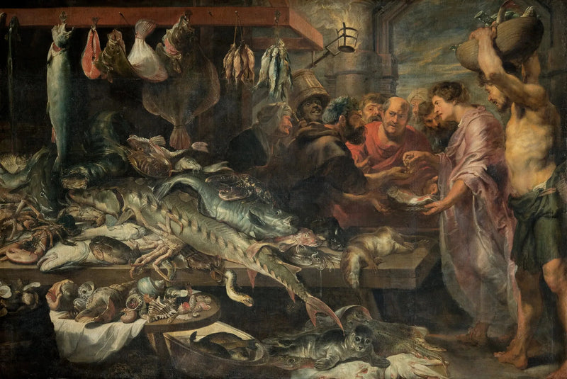 Balık Pazarı (Vergi Gümüşü?) - Antoine van Dyck