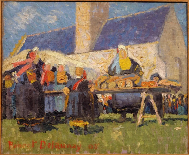 Breton Pazarı - Robert Delaunay