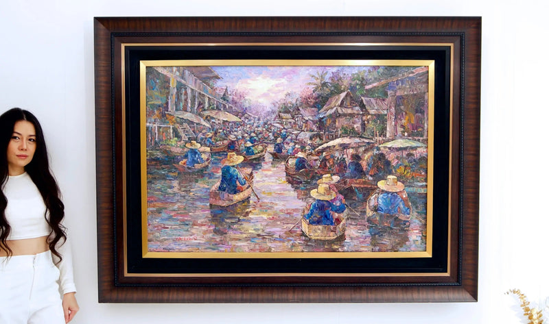 Yüzen pazar   | 145x105 cm