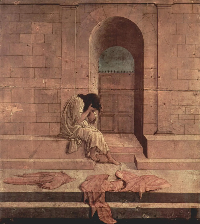 Mardochée ağlıyor - Sandro Botticelli