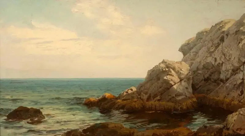 Alçalan Gelgit, Newport, Rhode Island - William Trost Richards