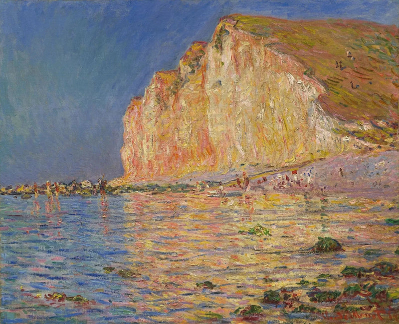 Petites-Dalles W905'te gelgit düşük - Claude Monet