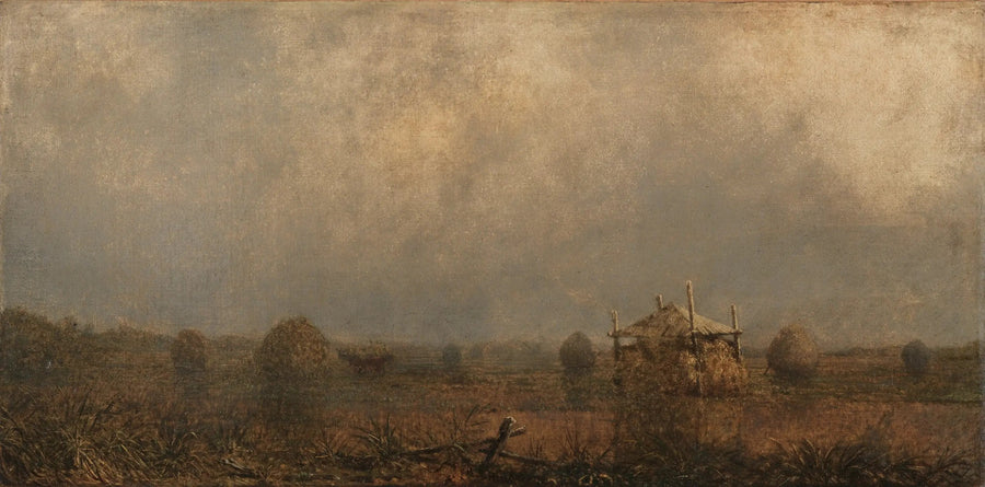 Gelgitli bataklıklar üzerinde yüksek su seviyesi - Martin Johnson Heade