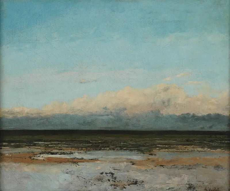 Yükselen Gelgit - Gustave Courbet