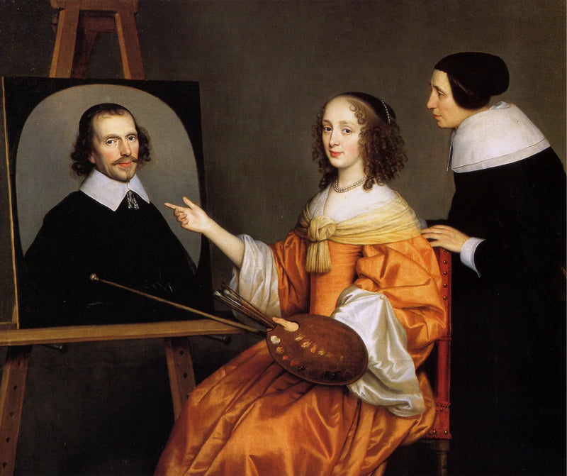 Margareta Maria de Roodere ve ailesi, Gerard de Roodere ve Maria van Putten - Gerrit van Honthorst