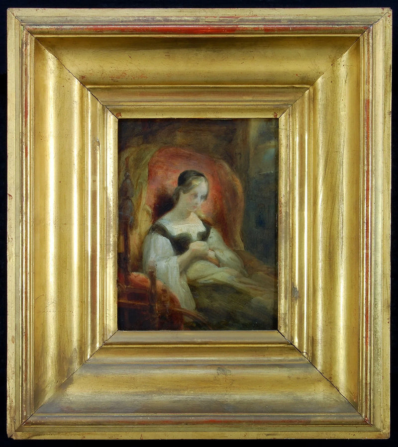 Margarita Çarkta (Goethe, Faust 1, 15) - Ary Scheffer