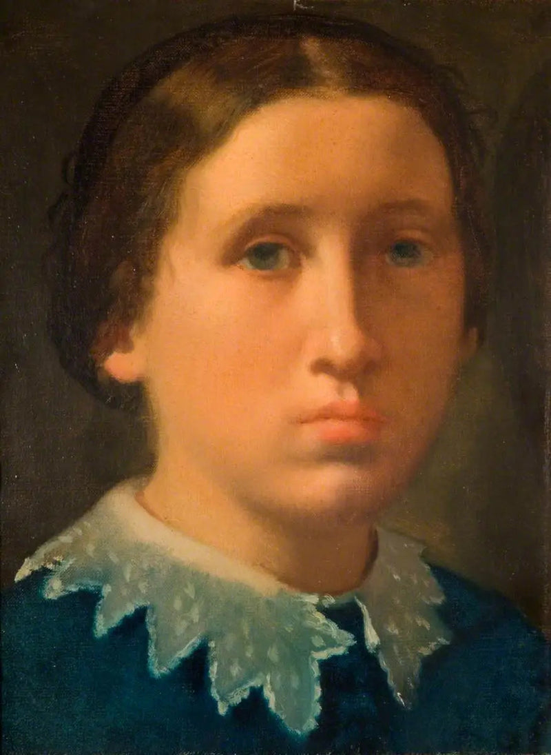Marguerite, sanatçının kız kardeşi - Edgar Degas
